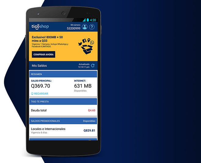 Conoce más sobre nuestras Aplicaciones Tigo Guatemala