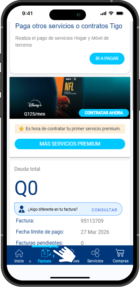 Paso 4 - Activacion Paramount+ movil