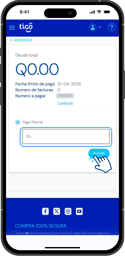 Paso 3 - Como pagar pre2post