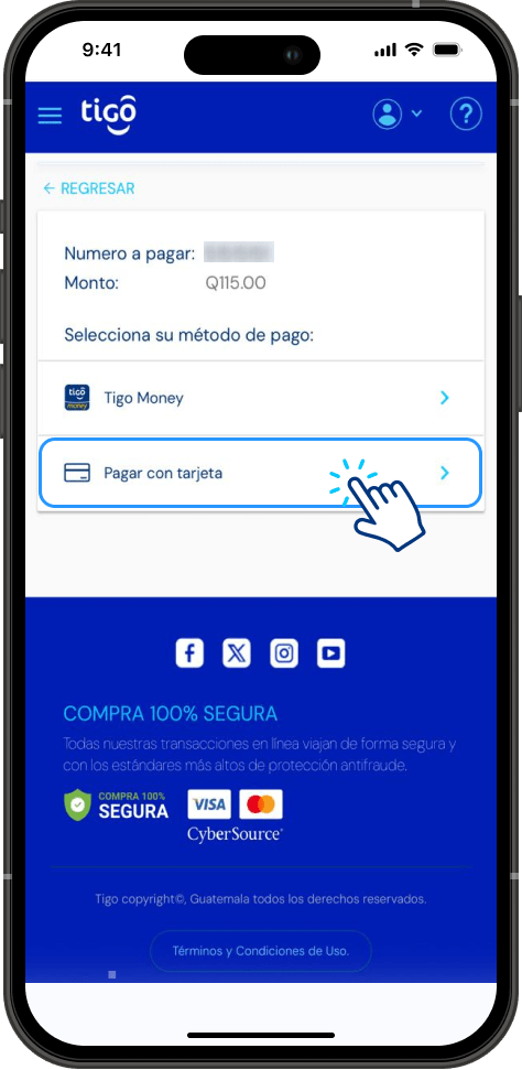 Paso 4 - Como pagar pre2post