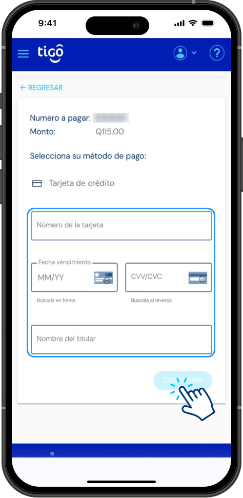Paso 5 - Como pagar pre2post