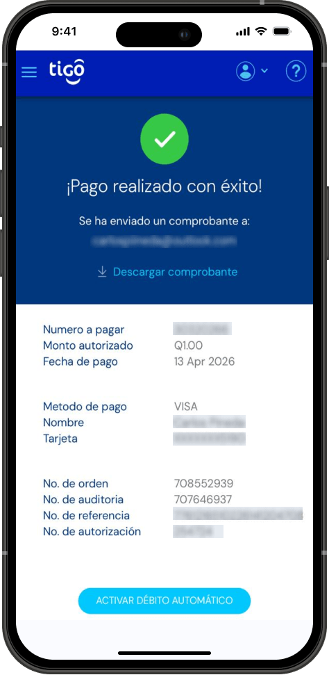 Paso 7 - Como pagar pre2post