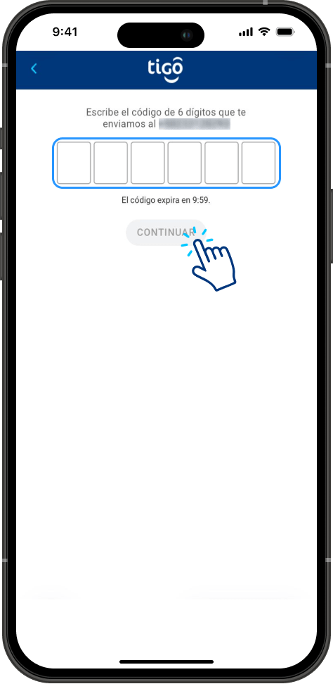 Consumos en Tigo en Línea 3