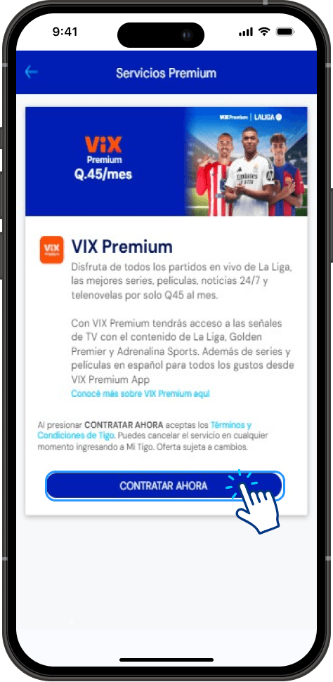 Paso 7 - Activacion ViX+ Residencial