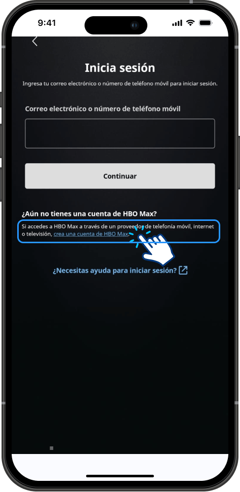Paso 2 - Completar Activación HBO Residencial