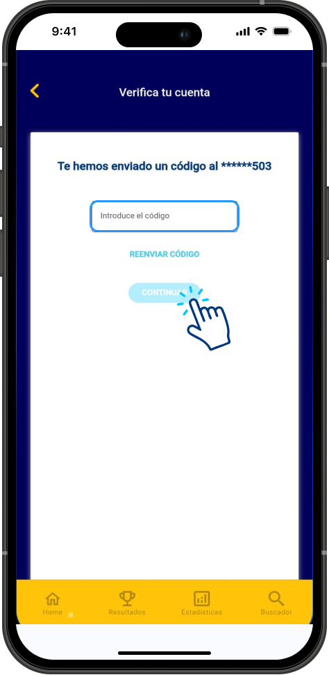 Paso 3 - Postpago App Tigo Sports