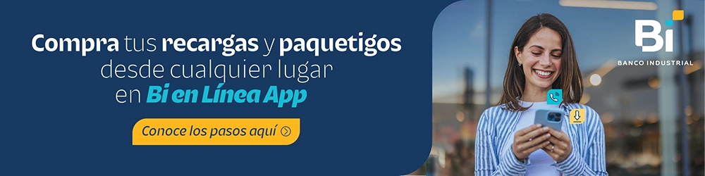 Recarga tu línea Tigo desde Bi en Línea